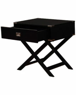 Brand new 🤩 Linon Furniture Linon Peggy X Base Black Accent Table Home End & Side Tables 🛒 -Linon Furniture Store 3050719049 RLLZ 3