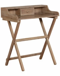 Brand new ✔️ Linon Furniture Linon Coy Gray Wash Folding Desk Home Desks & Storage 🌟