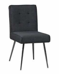 Best reviews of ⌛ Linon Furniture Linon Austin Dark Gray Set Of 2 Chairs Home Accent Chairs 👏