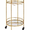 Cheap 🔔 Linon Furniture Linon Metal Bar Cart Home Bar Carts & Accessories 🔥
