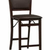 Promo ✔️ Linon Furniture Linon Triena Pad Back Folding Counter Stool Home Dining Chairs & Stools 🔥