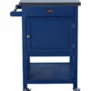 Best Pirce 👏 Linon Furniture Linon Sydney Navy Apartment Cart Home Bar Carts & Accessories 🎉