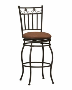 New 🎉 Linon Furniture Linon Swag Counter Stool Home Dining Chairs & Stools 🤩