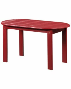 Wholesale ✔️ Linon Furniture Linon Adirondack Coffee Table Red Home Outdoor Tables 👍