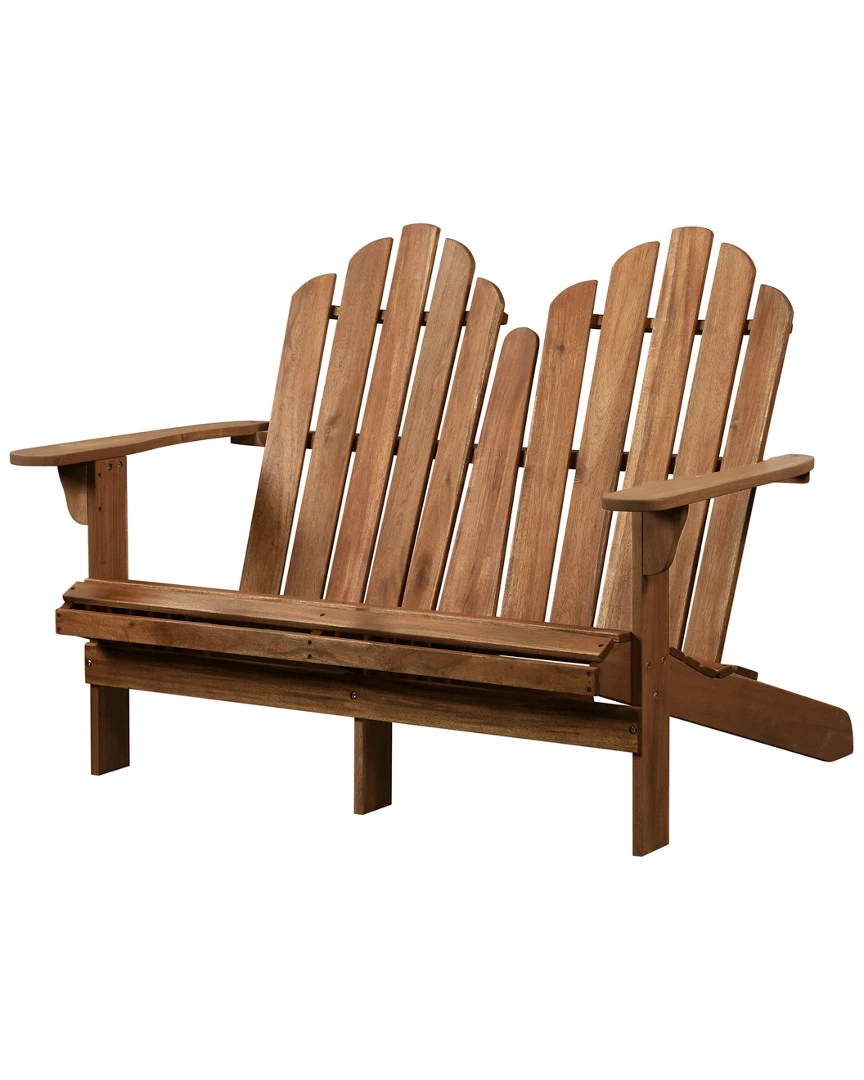Hot Sale β Linon Furniture Linon Adirondack Double Bench Teak Finish Home Seating π― 3 Hot Sale β Linon Furniture Linon Adirondack Double Bench Teak Finish Home Seating π―