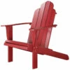 Discount 😀 Linon Furniture Linon Red Adirondack Chair Home Seating 🔥