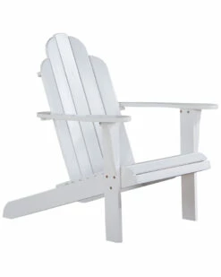 Hot Sale 😀 Linon Furniture Linon White Adirondack Chair Home Seating 👍